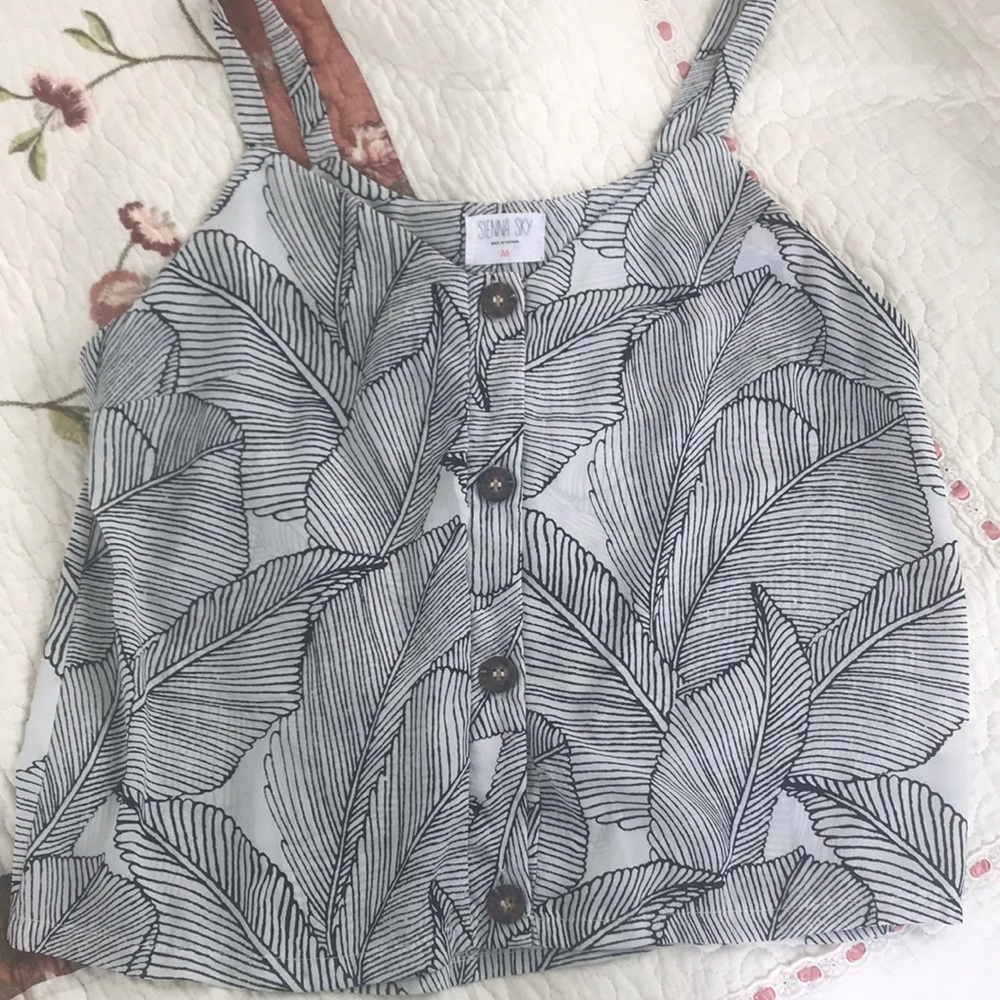 Sienna Sky Palm Leaf Tank